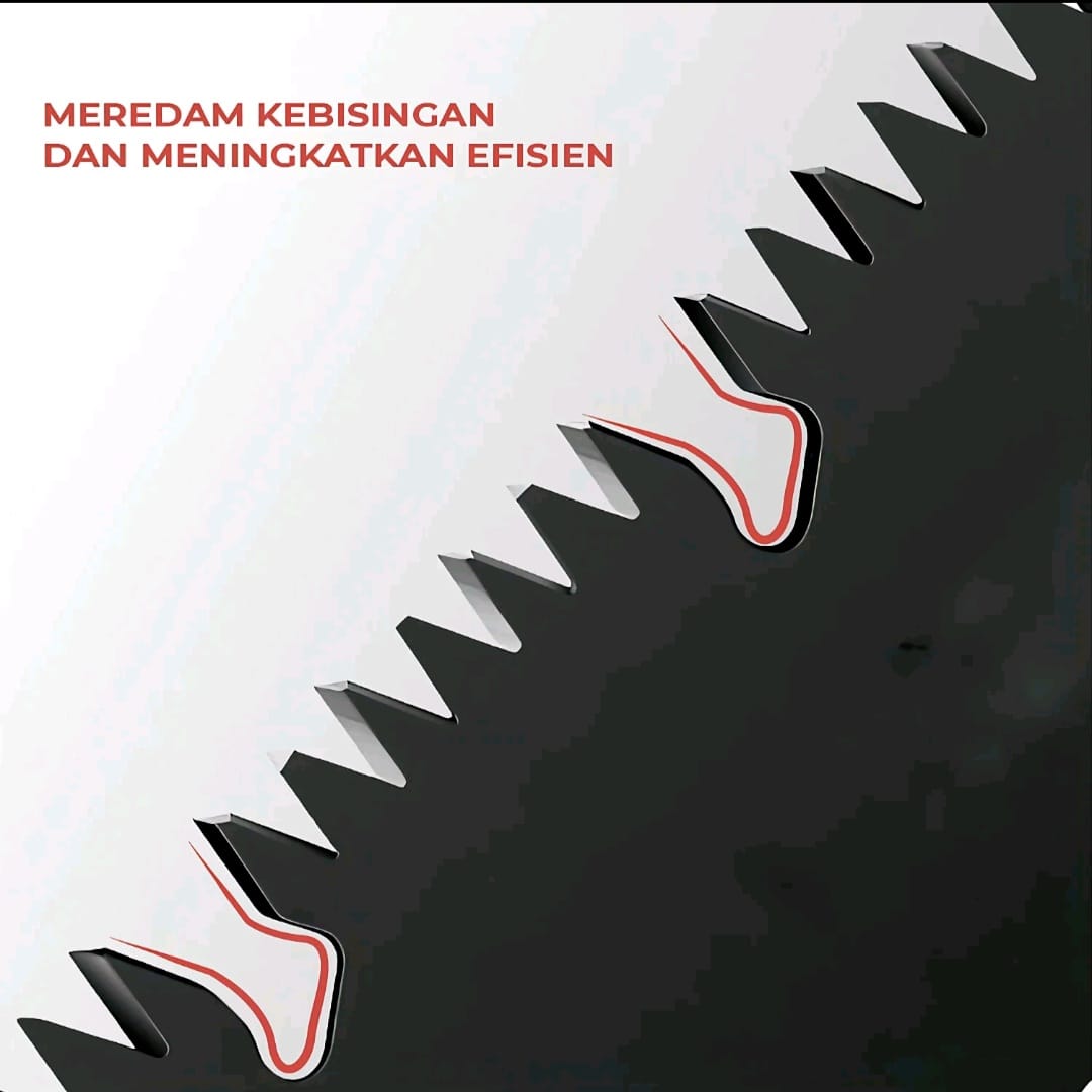 Mata Gergaji Triple Cut - Meredam Kebisingan